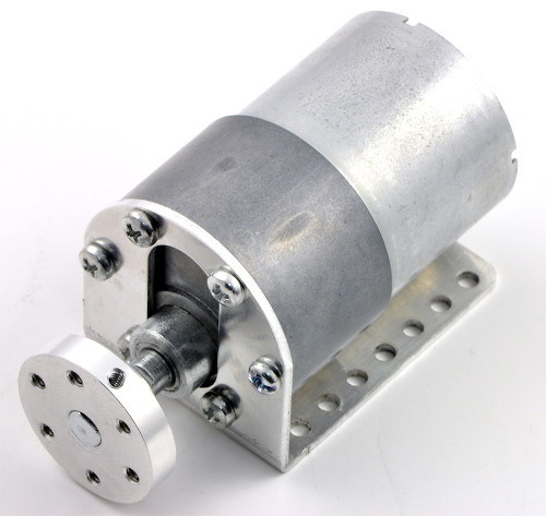 Pololu - HP 12V Motor with 48 CPR Encoder for 25D mm Metal Gearmotors (No  Gearbox)